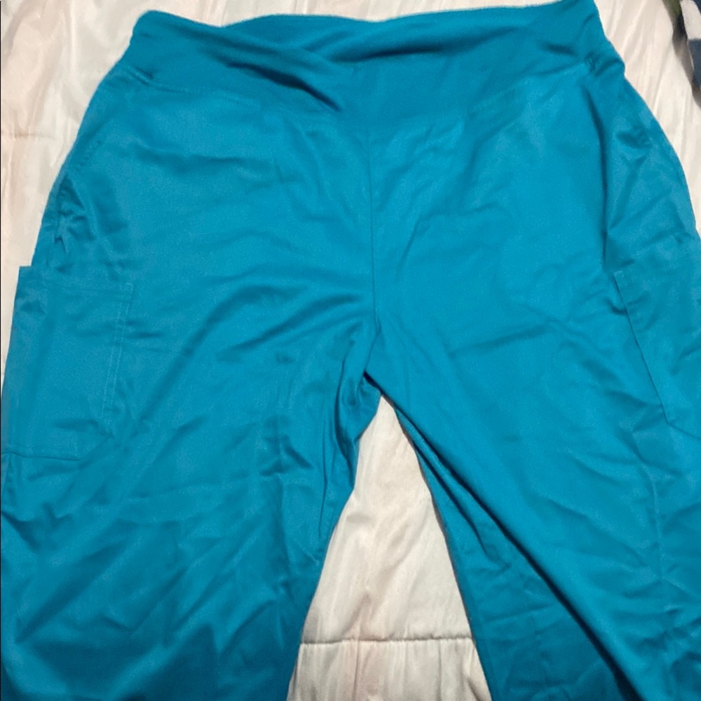 Teal Scrub Pants